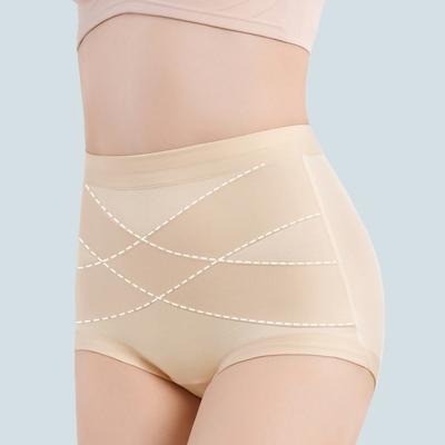 Leakproof Tummy Control Panties Breathable High-Waisted Women Underwear Seamless Comfort Body Shaper Briefs