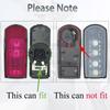 Key Fob Shell Case Replacement Fits For Mazda 3 6 Miata MX-5 CX-5 CX-9 2014 2015 2016 2017 2018  Keyless Entry Remote Control 4 Button Pad Key Fob