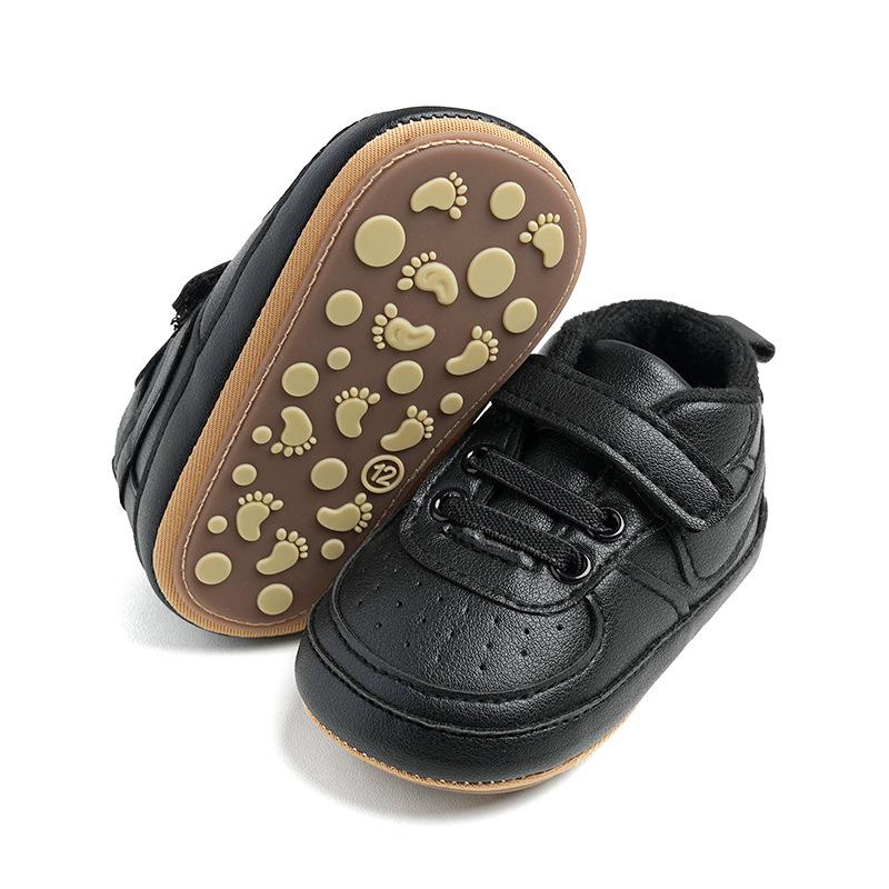Non-Slip Waterproof Pre-Walking Shoes for Newborns (0-1 Year) with Velcro Closure