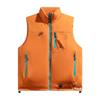 2025 Winter Solid Color Vest Men's Handsome Trend Couple Warm Vest Teen Cotton Clothing Casual Jacket Men