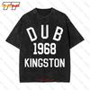 Dub Reggae 1968 Premium King Tubby Lee Scratch Perry Vintage Oversized T-Shirt M6WC