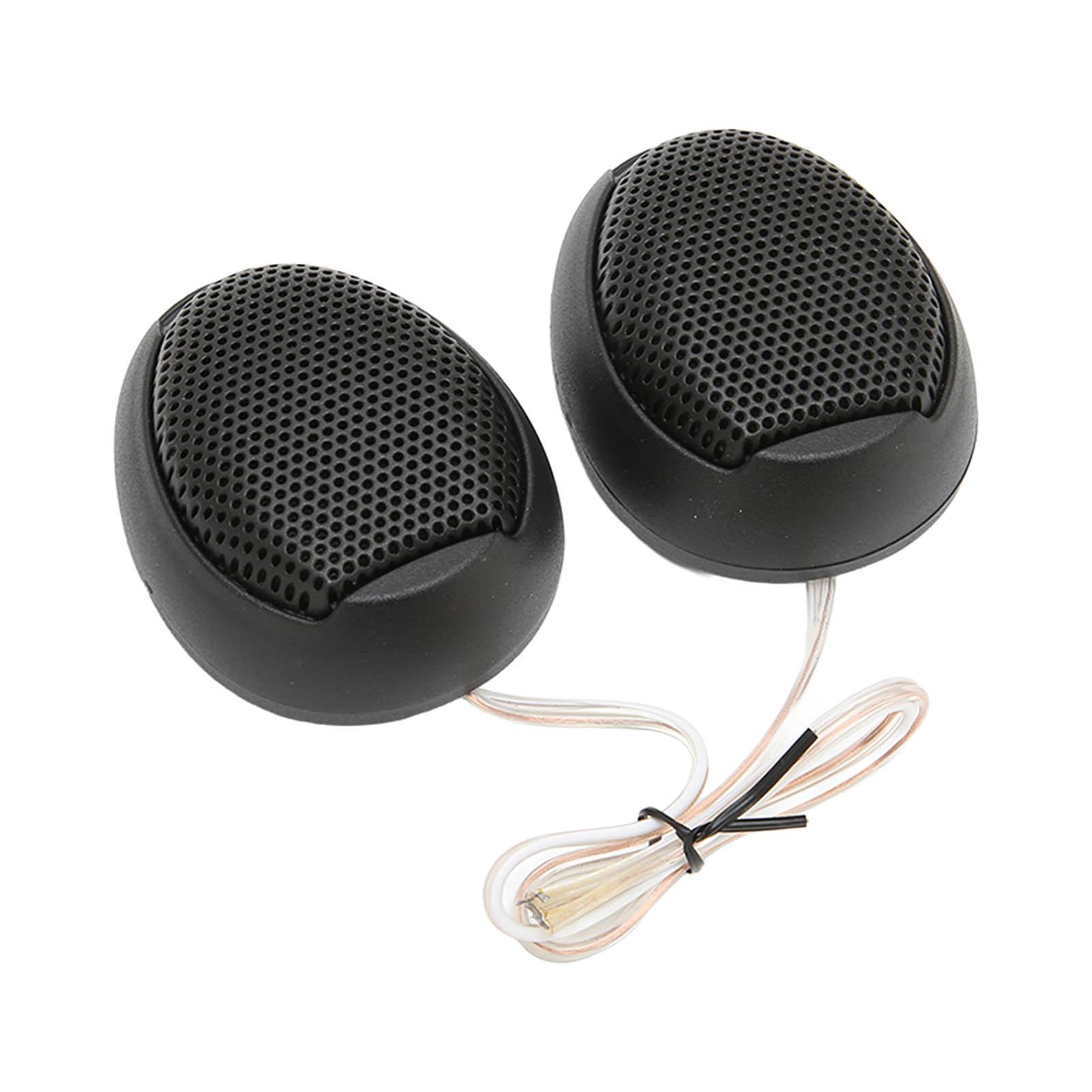 2 Pcs Car Tweeters 98dB 1000W Dome Interior Stereo Loudspeaker for Sound System
