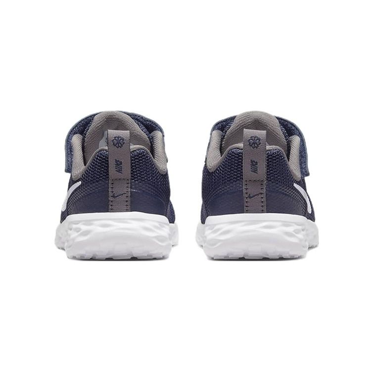 Nike Revolution 6 TD Midnight Navy Baby Sneakers Blue Flat-Pewter White DD1094-400