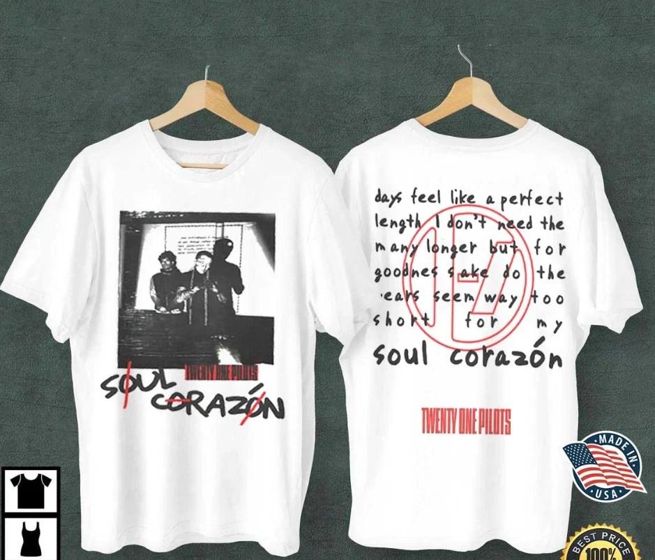 Twenty One Pilots Clancy Album Tshirt size S5XL Unisex T-Shirt S