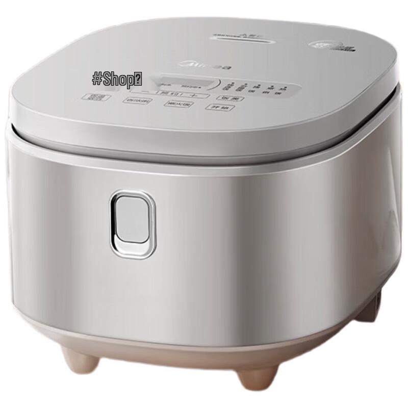 Midea Smart 4L Rice Cooker with 316L 0-Coating Stainless Steel Pot
