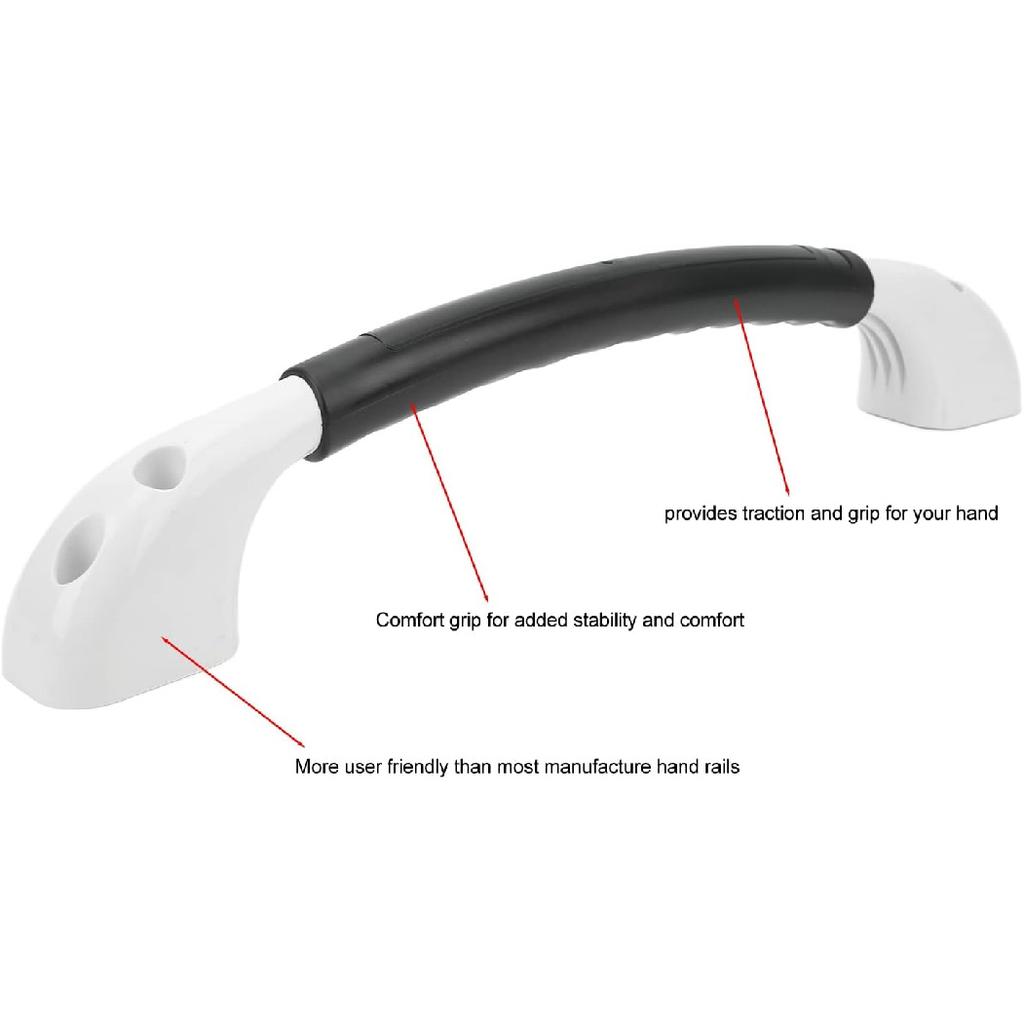 Rv Door Handle Handrail for Rv Rv Series Handrail Door Bar Assist Grab Handle Universal Fit for Rv Travel Trailer S Cargo Trailer Yacht Boat Handrail