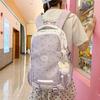 Star Backpack Middle School Students' Lightweight Schoolbag Women's Large Capacity Backpack