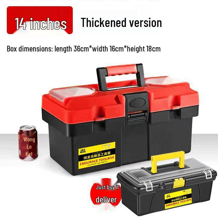 Silver Dragon Island Tragbare Multifunktions-Aufbewahrungs-Werkzeugbox - Erhältlich in kleinen und großen Größen