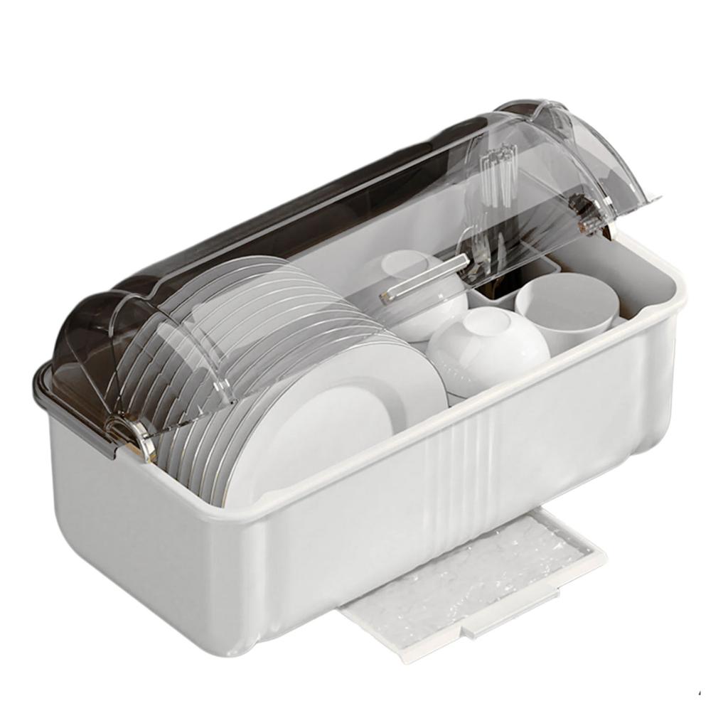 Durable Plastic Dish Drainer Rack Versatile Kitchenware Drainer Holder Perfect For Homemakers And City Dwellers