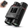 Mini Binoculars 10x22 Hd Compact Binoculars For Children Adults, Outdoor Foldable Telescope(black)