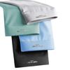 4Pcs U Convex Mid-rise Elastic Waistline Men Panties Smooth Ice Silk Seamless Shorts Briefs