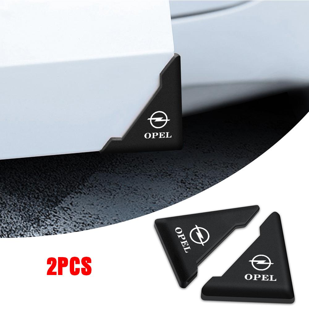 AAHJ1 2/4pcs Car Door Corner Protector Cover Edge Guard Anti-Collision Scratch For Opel Insignia Astra Antara Meriva Zafira H G Corsa