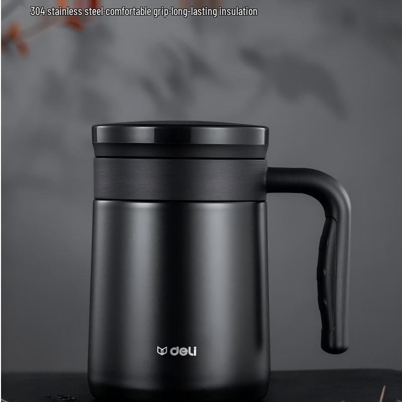 Deli 450ml 304 Stainless Steel Insulated Mug