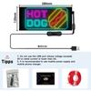 Smart LED Pixel Panel Light DIY Programmable Scrolling Screen Display Bluetooth APP Control Night Light For Windows Bars Decor