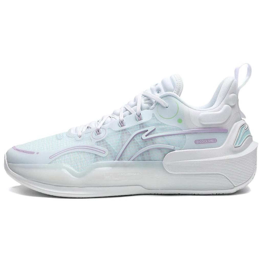 Li-Ning Yu Shuai 16 V2 Flexible Steering All-Around Anti-Slip Design Durable Lightweight Low-Top Basketball Shoes Men sneaker White ABAT003-7