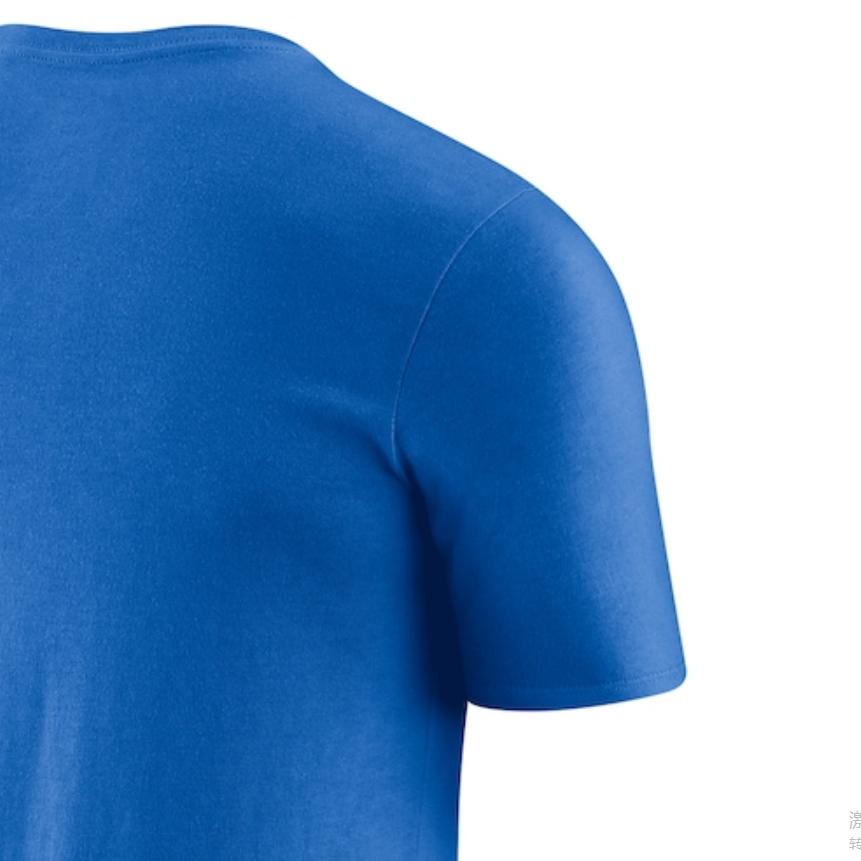 Nike X NBA Oklahoma City Thunder Logo Short Sleeve T-Shirt Men Tops Blue HF1720-403