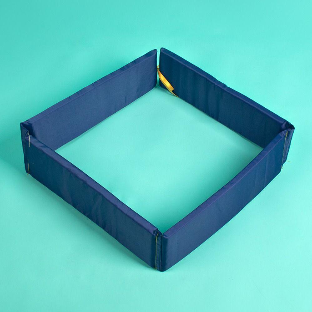Drill Hole Jumping Lattice Hole Sports Exercise Physical Training Props Outdoor Games синий