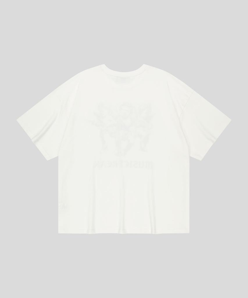 Myujigpeulikeu A Band Of Angels T-Shirt - White