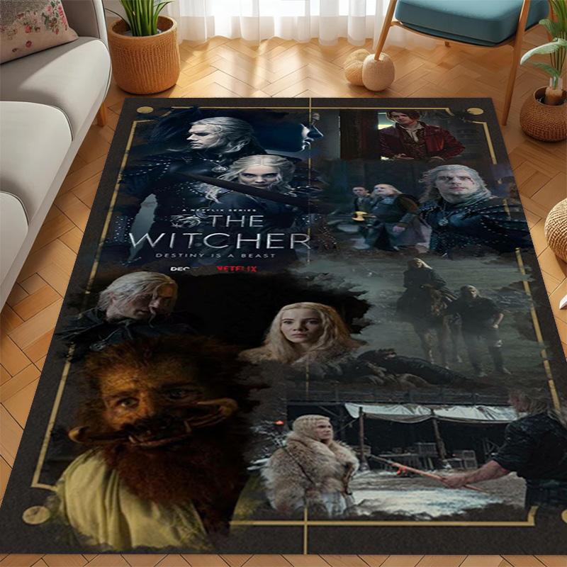 The Witcher's Fury carpet Living room and bedroom mats printing Dormitory decoration Room Fashion