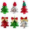 Christmas Hanging Decor Glitter Christmas Ornaments Festive Displays Elegant Holiday Decorations Reflective Glitter Finish