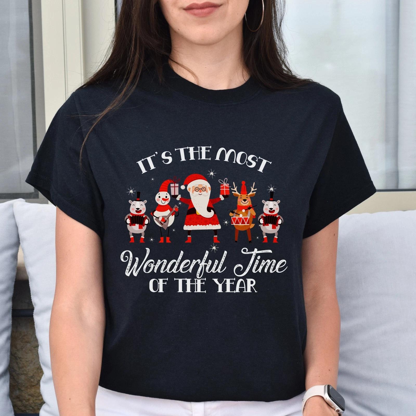 Christmas Unisex shirt Most wonderful time of the year Holiday tee M