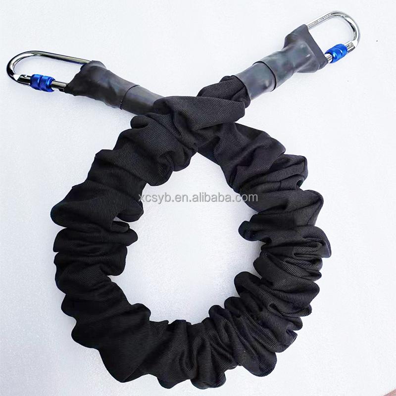 60kg/80kg/110kg Bungee Dance Fitness Equipment Cord Elastic Sling Trainer Pull Aerial New Yoga Pilates Rope Yoga Cord
