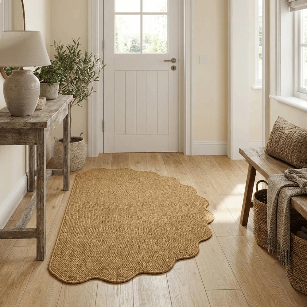 Non-Slip Front Door Mat Irregular Welcome Mat Modern Home Decor Entrance Door Mat  Outside Entrance