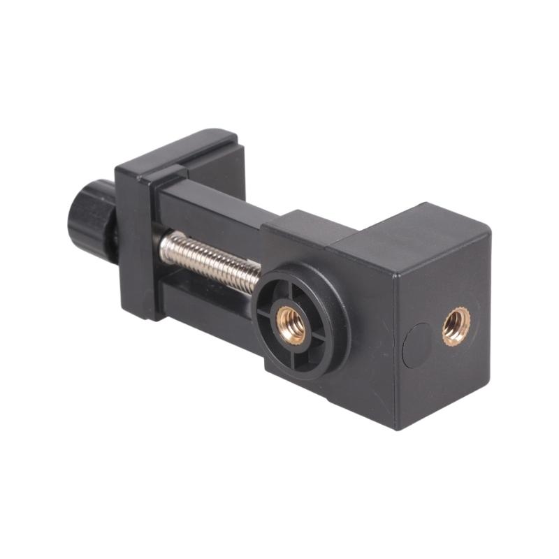 

Double 1/4Inch Female Screw Mount Mini Clamp For Camera Phone Tripod Stand With 17mm To 45mm Grip Ranges 1