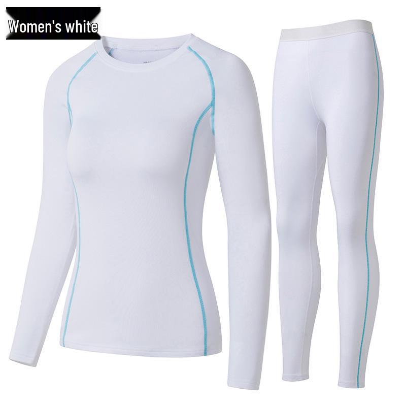 

Унисекс Облегающий Быстросохнущий Влагоотводящий Флисовый Теплый Комплект Термобелья для Занятий Спортом на Открытом Воздухе XXXL