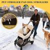 Haustier Kinderwagen Matte Winter Hund Katze Kinderwagen Kissen Matte Einlagen Magnetisch für Welpen Kätzchen Autofahrten Spaziergang Park Einkaufen Outdoor