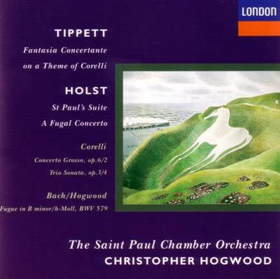 CD TIPPETT, HOLST, HOGWOOD; SPCO - Corelli Fantasy / St Paul's Suite 4403762 Germany Music Others Used