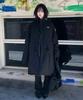 MUCENT Verno Side Leather Fishtail Long Padded Parka Unisex (2 Colors)