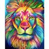 Oil Painting DIY 5D Diamond Painting Full Round Resin Cross Stitch Kits Cartoon Animal Diamond Embroidery Mosaic Handmade Gift