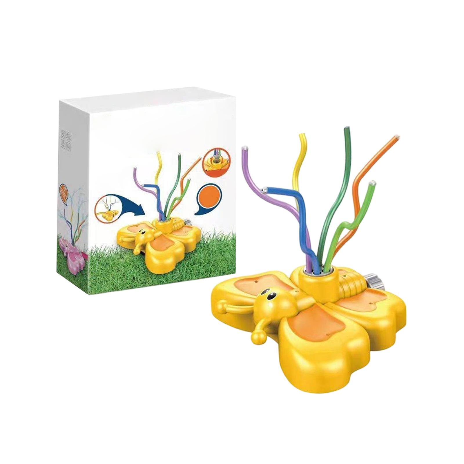 Outdoor Kids Garden Sprinkler Toy Cartoon Animal Design Interactive Water Spraying Lawn Toy for Children Summer Backyard Play Equipment One Size