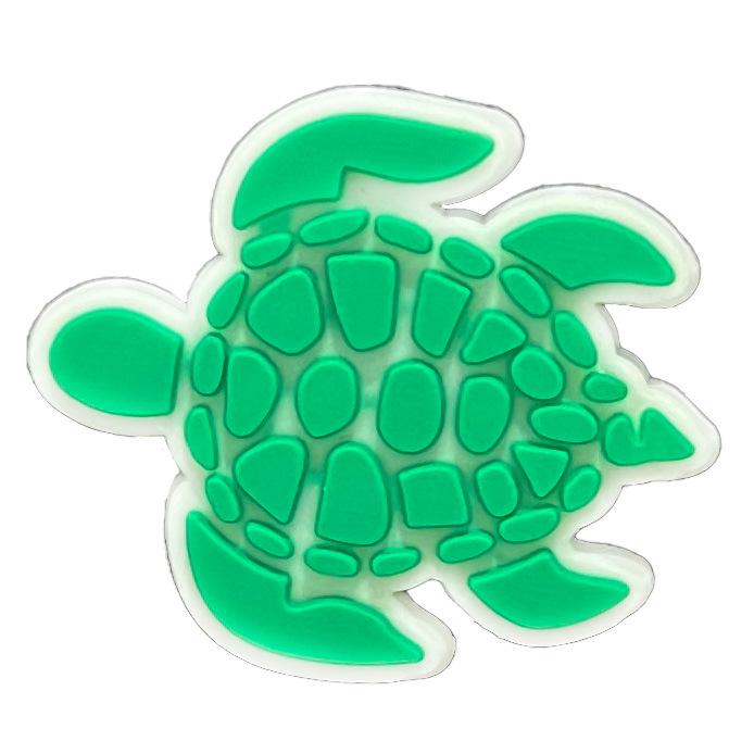 Cartoon Beach Wave Clog Shoes with Cute Floral Buckles and Soft Rubber Accessories