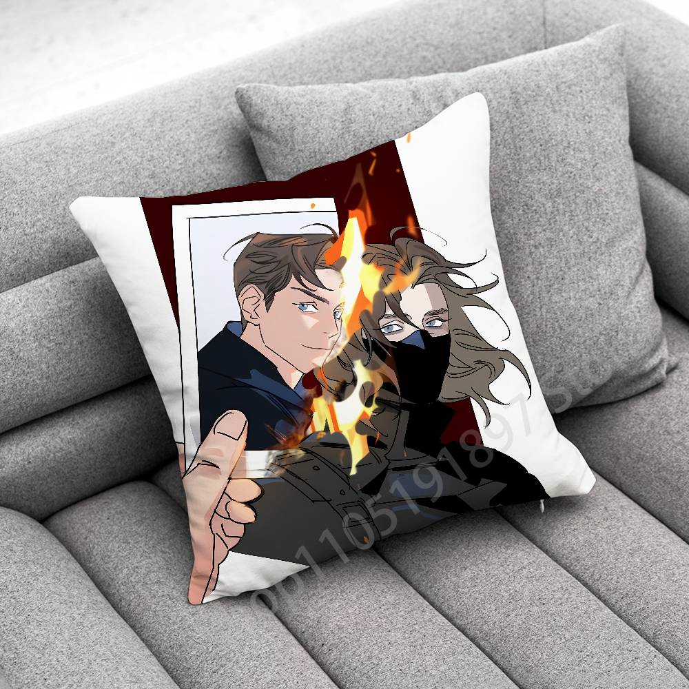B-Bucky B-Barnes Soldier Throw Pillow Case For 55cm 40cm 45cm 50cm 30cm Square Office Pillowship Cover