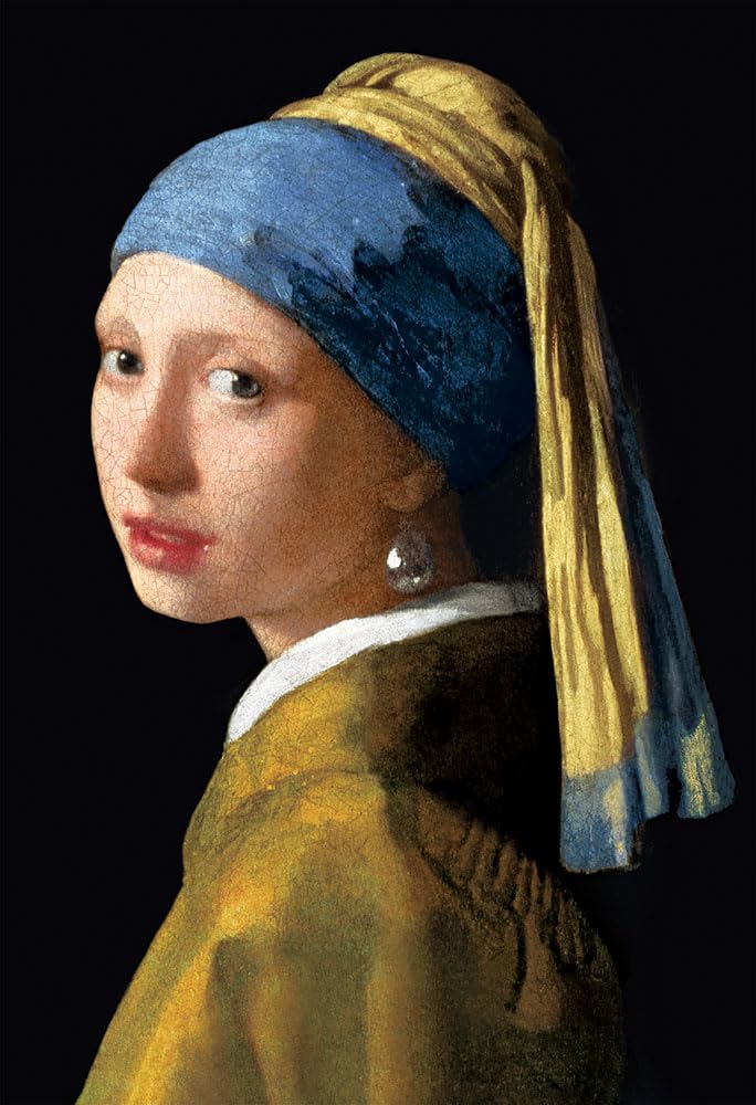 In Beverly 1000 Jigsaw Puzzle Girl with a Pearl Earring [Made Japan] Micro-Piece (26x38) 1000M-020