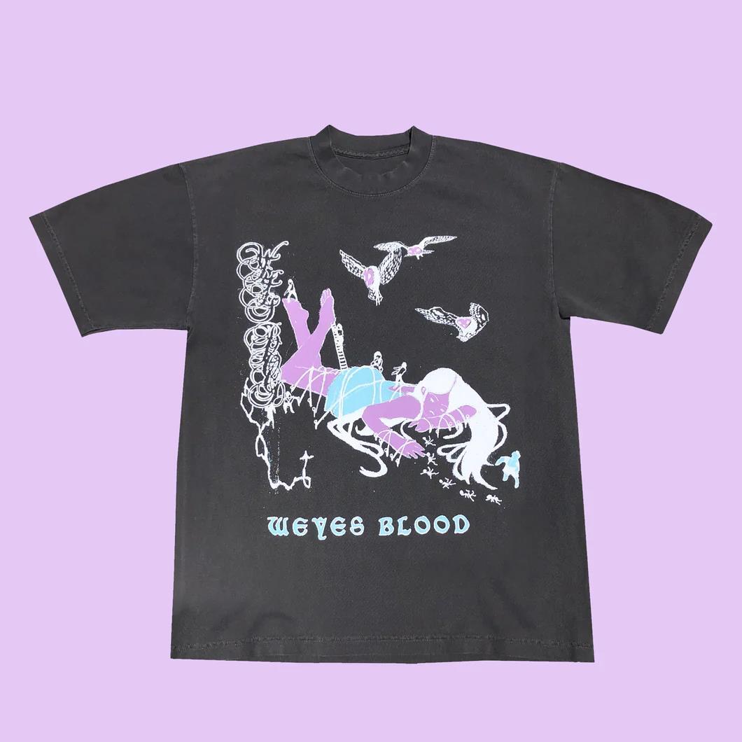 Weyes Blood Black T-shirt Unisex All Size S-3XL L