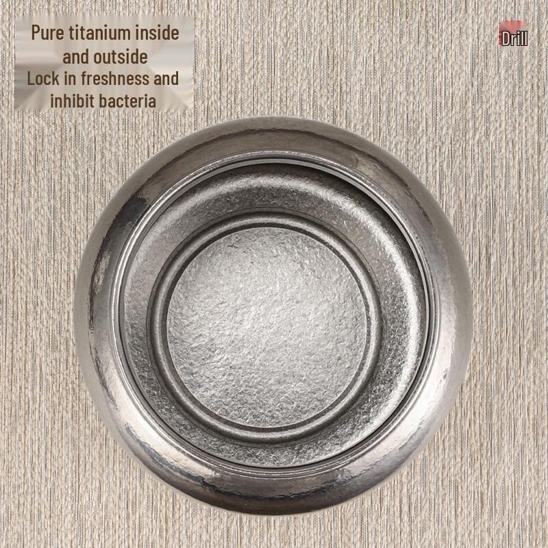 Chaxun Pure Titanium Airtight Tea Caddy