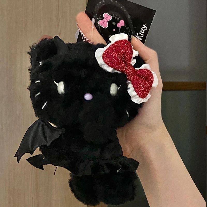 In Stock Angel Devil Plush Doll Plaything Charm Bag Backpack Key Chain Pendant Decoration Accessories Girls Surprise Present