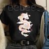Fashion Unisex Dragon Tshirts Print Funny Cute Cartoon Unisexs Clothing Female Graphic Black T Shirt Casual Summer Tee Shirt