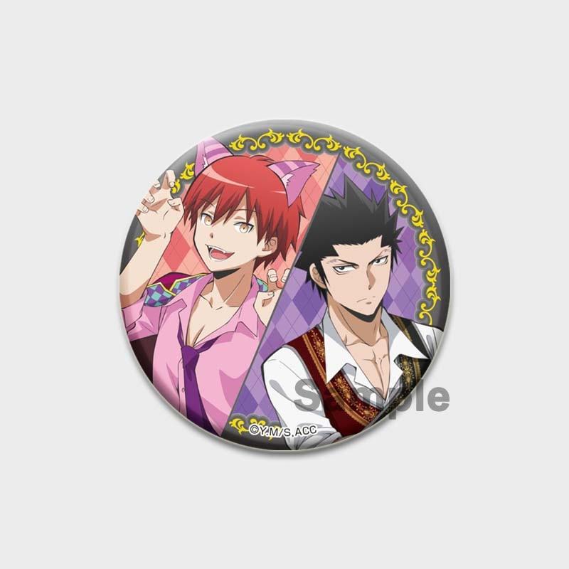 58MM 58mm Ručně vyráběné brož Pin Anime Atentát Učebna Brože Kreslený Cosplay Odznaky Batoh Dekorace klobouku Odznaky do klopy Dárky