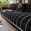 Medieval Style Chenille Slipcover Funda Sofa Mats Housses De Canape Living Home Non-slip Scottish Sofa Cushion Couch Sofa Covers
