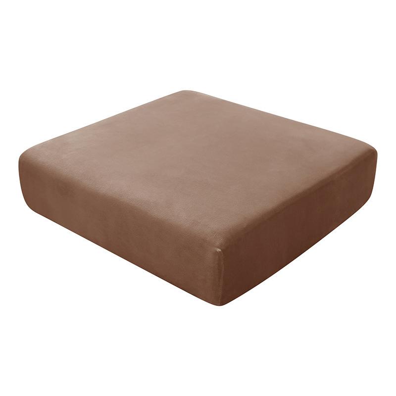 Velvet Stretch Sofa Cushion Cover Large Size Non Slip Seat Protector For Living Room Couch And Bedroom Chair