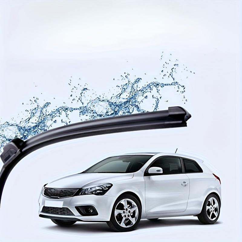 1Pc Car Windshield Wiper Blades Hook Universal Soft Rubber Frameless Bracketless Car Wipers 14" 16" 18" 19" 20" 21" 22"