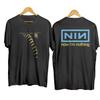 Neuheit Nine Inch Nails NIN T-Shirts Herren Rundhals Baumwolle Kurzarm T-Shirt Hip Hop Damen Band T-Shirt Sommer Tops Kleidung