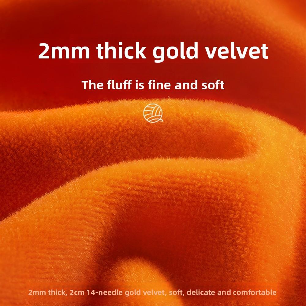 Winter Gold-Fleece-Lined Knee Warmers-Warm&Cold-Resistant | For Adults Seniors & Arthritic Knees (Air-Conditioned Rooms Running)