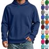 Men's Raglan Hoodie with Pocket - Long Sleeve Casual Pullover