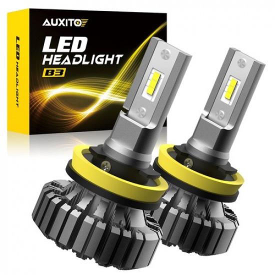 H11 LED Headlight Bulbs Fog Low Beam Conversion Kit Bright White 30000LM