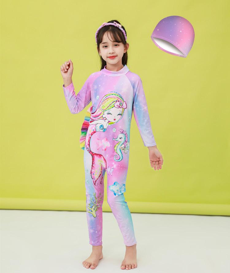 

Детский быстросохнущий купальник с мультяшным принтом - Цельные плавки для мальчиков, размеры S/M/L XXL (9-11 years)